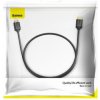 Baseus Video Cable High definition Series HDMI To HDMI 4K 60 Hz, 3D HDR, 18 Gbps, 1m Black (CAKGQ-A01)