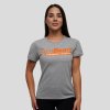 GymBeam Dámske tričko Stronger Together Grey XXL