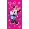Jerry Fabrics Osuška Minnie Pink 05 70x140 cm