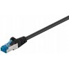 Premiumcord sp6asftp030C Patch, CAT6a S-FTP, RJ45-RJ45, AWG 26/7, 3m, černý