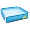 BESTWAY 56217 My First Frame Pool 122x122x30,5 cm