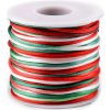 Saténová šnúra Ø2 mm dúhová Variant: 5 multikolor vianočné, Balenie: 1 ks