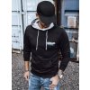 Dstreet pánska mikina BX5382 čierna XXL