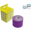 KINE-MAX SUPER-PRO COTTON KINESIO TEJP 5cm x 5m - Fialová - veľkosť uni