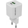 Canyon CU20AC vysokorýchlostná univerzálna nabíjačka do steny 1x USB-C 20W, 1x USB-A 18W CNS-CUW20AC