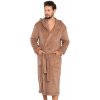 Italian Fashion Mimas pánsky župan hnedá
