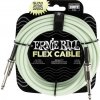 Ernie Ball Flex Instrument Cable Straight/Straight 20ft - Glow in Dark