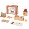 eliNeli Drevený Montessori edukačný box pre bábätká 7–12 mesiacov