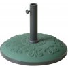 Podstavec pod slnečník RENESANCE zelený 25 kg betón GARDENKUS
