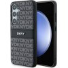 DKNY Repeat Texture Pattern W Tonal Stripe Samsung Galaxy S24+ 5G S926 čierne DKHCS24MPRTHSLK