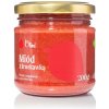 Krémovaný repkový med s jahodou 200 ml Olini