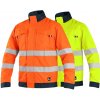 Pracovná reflexná blúza CXS HALIFAX výstražná, pánske Veľkosť: 50, Farebnosť: Oranžová reflexná, Modrá
