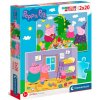 Clementoni - Puzzle 2X20 Prasiatko Peppa