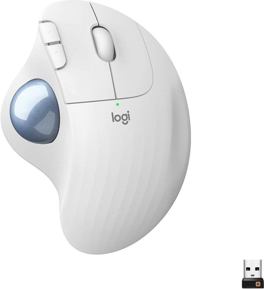 Logitech ERGO M575 Wireless Trackball with Smooth Tracking 910-005870