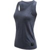 Dámske tričko bez rukávov SENSOR MERINO LITE mottled blue XL