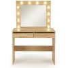Halmar | Toaletný stolík AMORIO dub artisan | V-PL-HOLLYWOOD-TOALETKA-ARTISAN