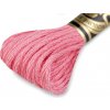 Vyšívacia priadza DMC Mouliné Spécial Cotton - Sachet Pink