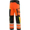 Kalhoty CXS BENSON výstražné, pánské, oranžovo-černé Velikost: 54