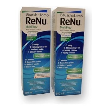 Bausch & Lomb ReNu MultiPlus 2 x 360 ml