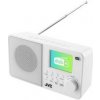 Rádioprijímač s DAB+ JVC RA-E611W-DAB biely
