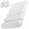 Verk 24409 Ergonomický vankúš pre podporu chrbta biela 55x33x7