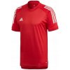 Tréningová košeľa s krátkym rukávom adidas M červená