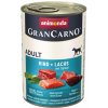 Konzerva Animonda GRANCARNO® dog adult, hovädzie, losos a špenát, 400g