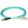 XtendLan FOP-STSC-D-1-50-OM3 FO patch, ST-SC, 50/125 duplex , OM3, LS0H, 1m