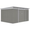 Zahradní domek G21 GRAH 915 - 340 x 269 cm, metalický šedý