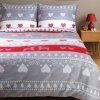Darymex VIANOČNÉ FLANELOVÉ OBLIEČKY FLANELOVE 200X220 CM, 2KS 70X80 CM VZOROVANÉ