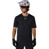Cyklistický dres FOX Flexair SS Jersey - black M