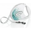 Flexi Vodítko Glam Splash M pásek 5m Ocean (FX-42212)