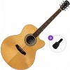 Pasadena PJC-500 All Solid Basic SET Natural Gloss Akustická gitara Jumbo