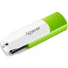 Apacer USB flash disk, USB 2.0, 32GB, AH335, zelený, AP32GAH335G-1, USB A, s otočnou krytkou