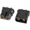 Corally TC PRO konektor 3.5mm pozlacený s přepol. ocharanou samec+samice 1 pár (C-50180)