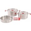 Sada hrncov Robens Sierra Steel Cook Set L Farba: strieborná