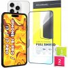 Tvrdené sklo pre Apple iPhone 16 Pro / 17 / 17 Pro (celoplošné, 9H, 5D)