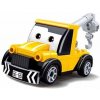 Sluban Power Bricks M38-B1072A Natahovací autíčko s očima Žlutý odtahový vůz