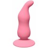 Análny kolík Lola Games First Time Waved Anal Plug ružový