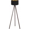 Brilagi | Brilagi - Stojacia lampa VELVET 1xE27/60W/230V hnedá/čierna | BG0403