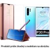 Otváracie Púzdro Luxria Clear View pre Huawei - Ružové pre Huawei: P30 Pro