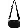 KAROLINA dámska crossbody koženková kabelka Čierna