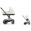 Cybex Platinum CYBEX e-Priam Set off white 2025 chrome with black details