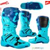 Leatt GPX 5.5 FlexLock moto čižmy, aqua, EUR 43