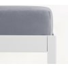 Goldea plachta jersey s napínacou gumou - tmavo sivá 200 x 220 cm