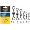Delphin Barrel Swivel veľ.10 10 ks