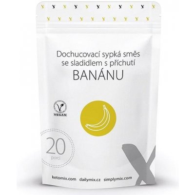 KetoMix Dochucovacia zmes novej generácie s príchuťou banánu (20 porcií)
