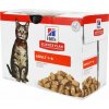 Hill's Science Plan pre dospelé mačky s kuracím 12 x 85 g