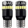 LED žiarovky CANBUS 18SMD 3014 + 1SMD 1SMD T10 W5W White 12V/24V