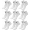 Sergio Tacchini Men Sneaker Socks 9 Pack White Veľkosť: 39-42